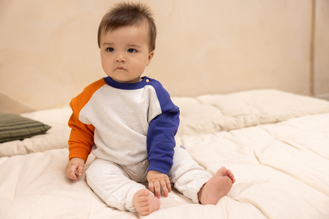 Broek Ossipee regular fit Oatmeal Melange BEIGE