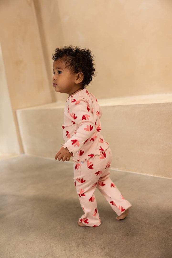 Longsleeve Minco Hearts pattern MULTICOLOR