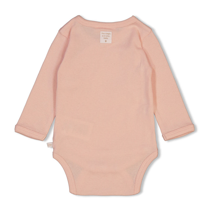 Wikkelromper rib Roze - The Magic is in You