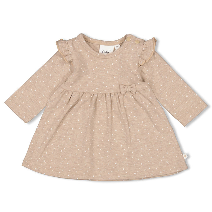 Kleid Taupe melange - Die Magie steckt in dir