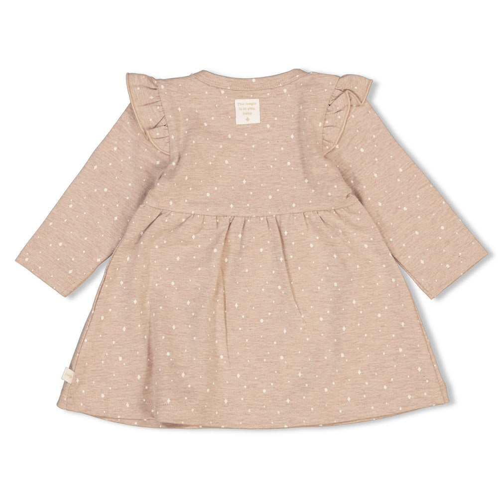 Kleid Taupe melange - Die Magie steckt in dir