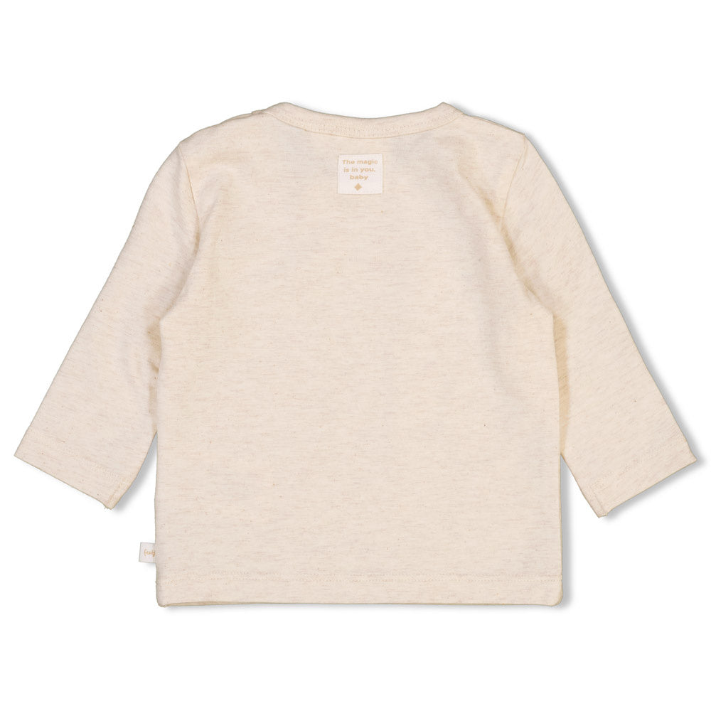 Longsleeve Offwhite melange - The Magic is in You