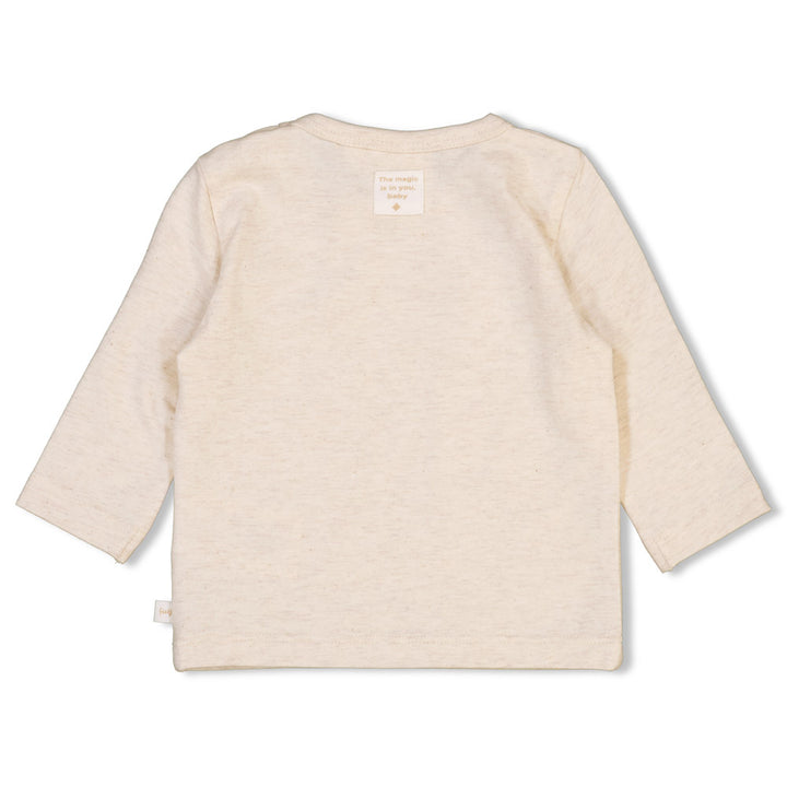 Longsleeve Offwhite melange - The Magic is in You