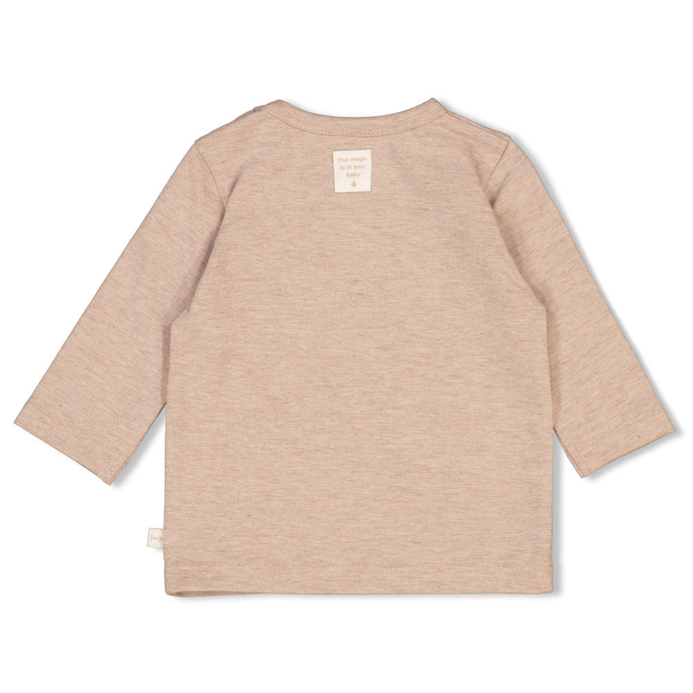Longsleeve Taupe melange - The Magic is in You