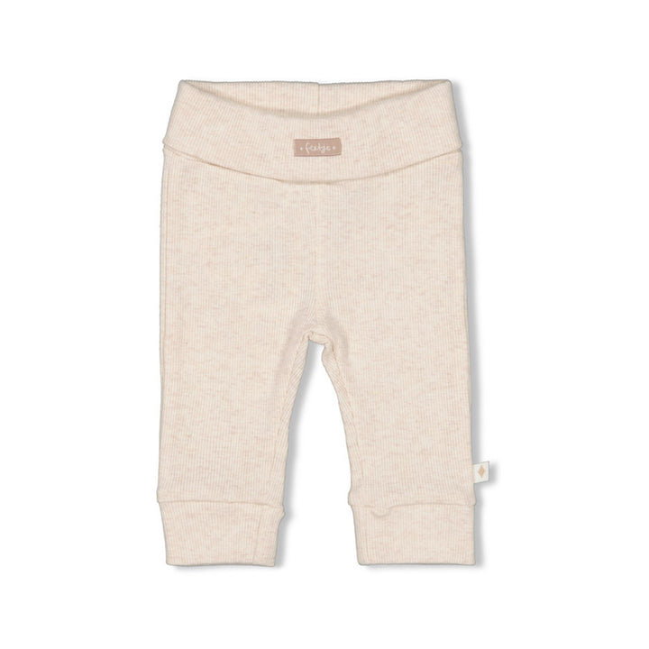 Broek rib Offwhite melange - The Magic is in You