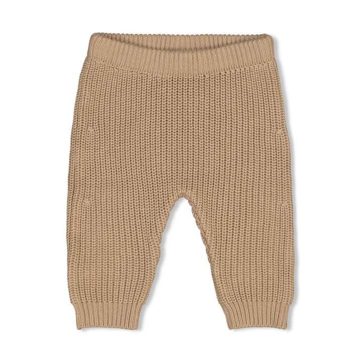 Broek gebreid Taupe - The Magic is in You