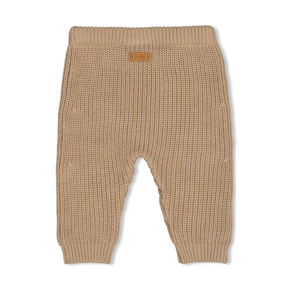 Broek gebreid Taupe - The Magic is in You