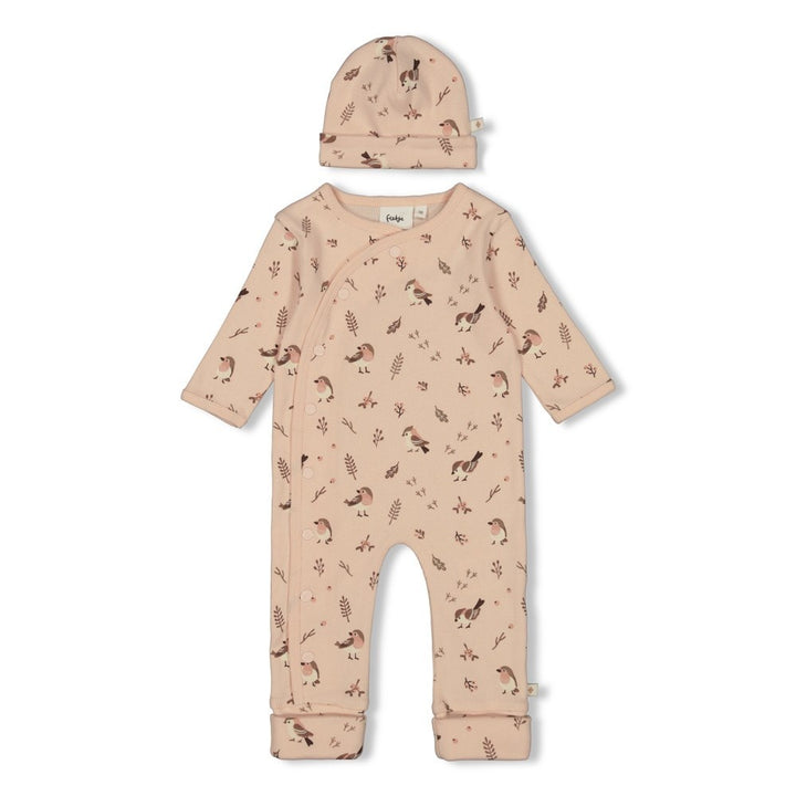 Geschenkset 1 - delig pak + muts roze