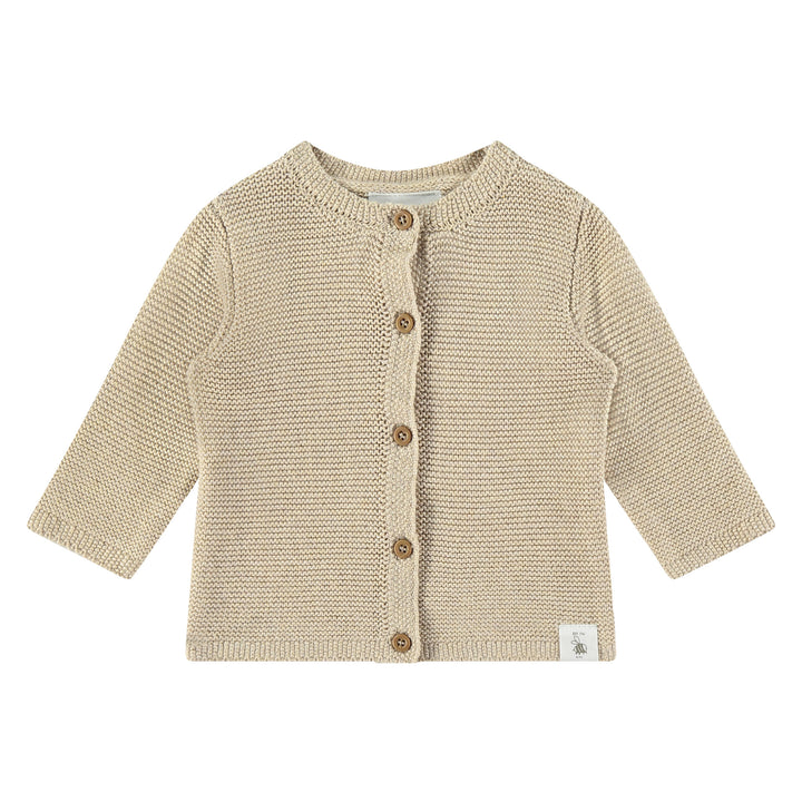 Vest beige melange