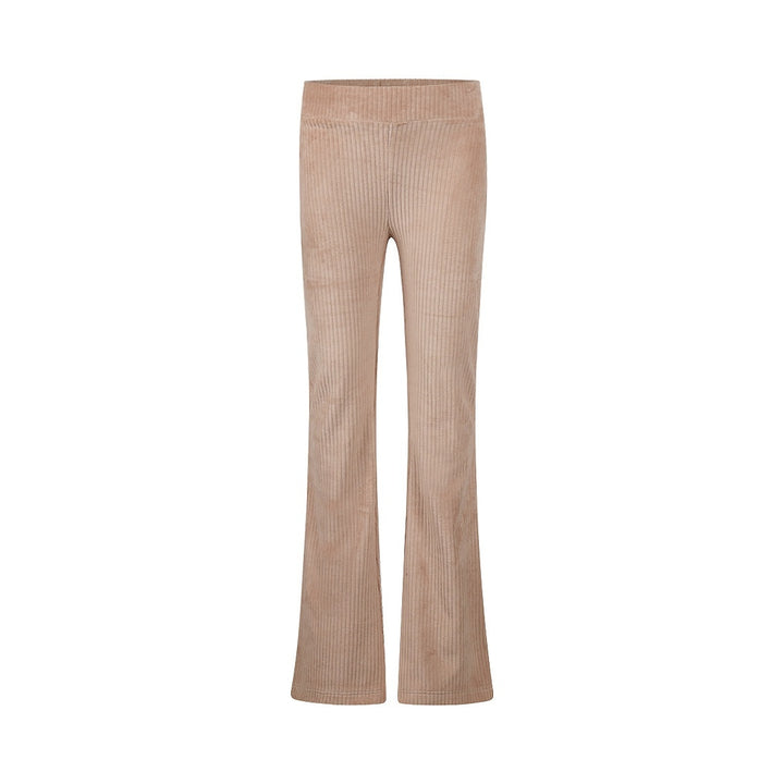 Broek flared Taupe