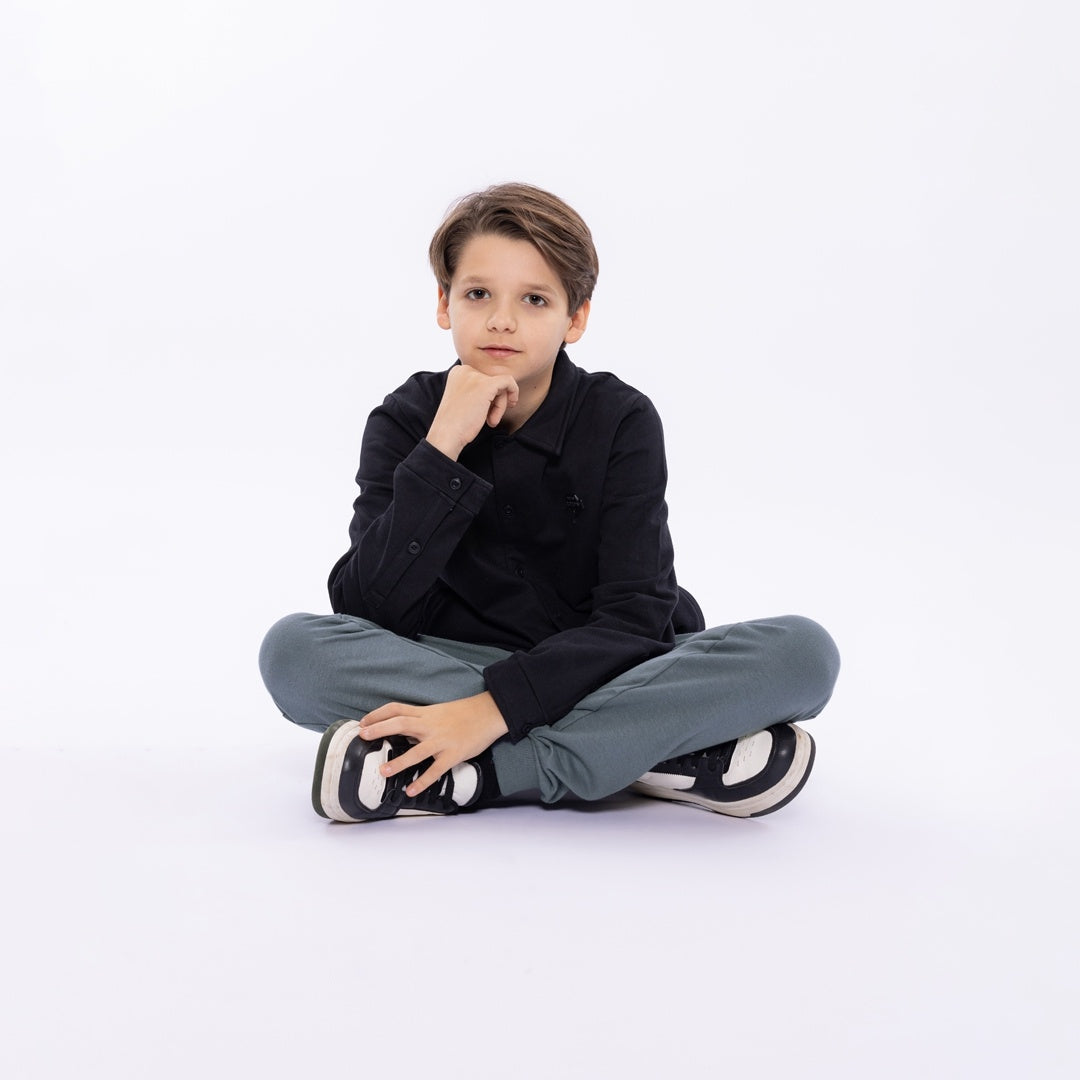 Joggingbroek Mid blue