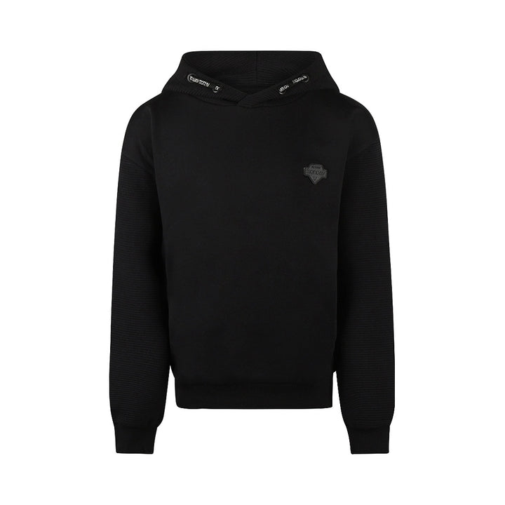 Hoody dropped shoulder Black