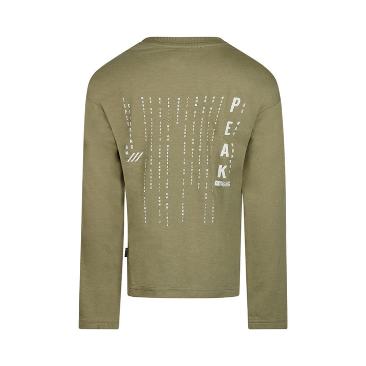 Longsleeve dropped shoulder Army green