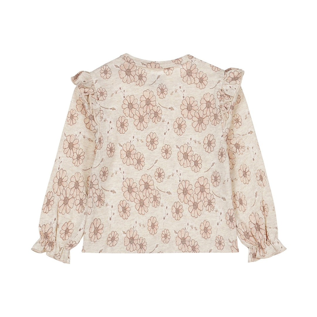 Longsleeve A - line Off white - 01 Girls lovely