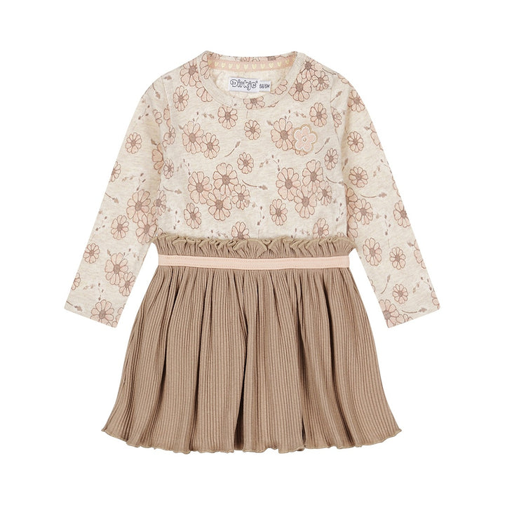 Jurk ls Off white - 01 Girls lovely