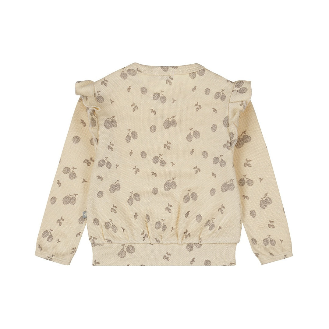 Trui loose fit Off white - 02 Girls pretty fall