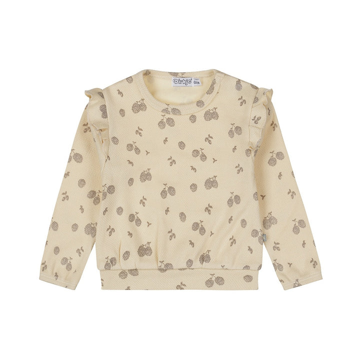 Trui loose fit Off white - 02 Girls pretty fall