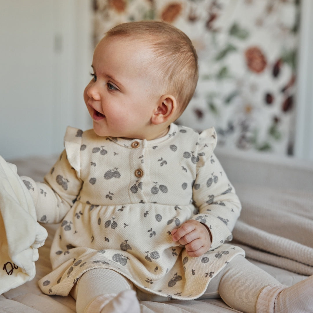 Jurk ls Off white - 02 Girls pretty fall