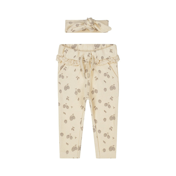 Broek + haarband Off white - 02 Girls pretty fall