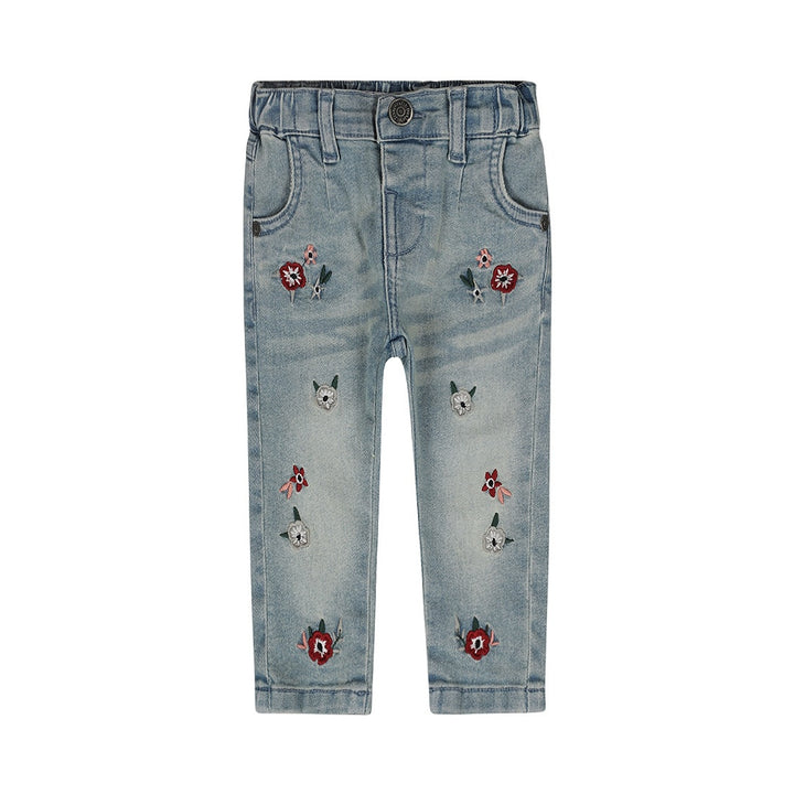 Spijkerbroek loose fit Blue jeans - 04 Girls jeans