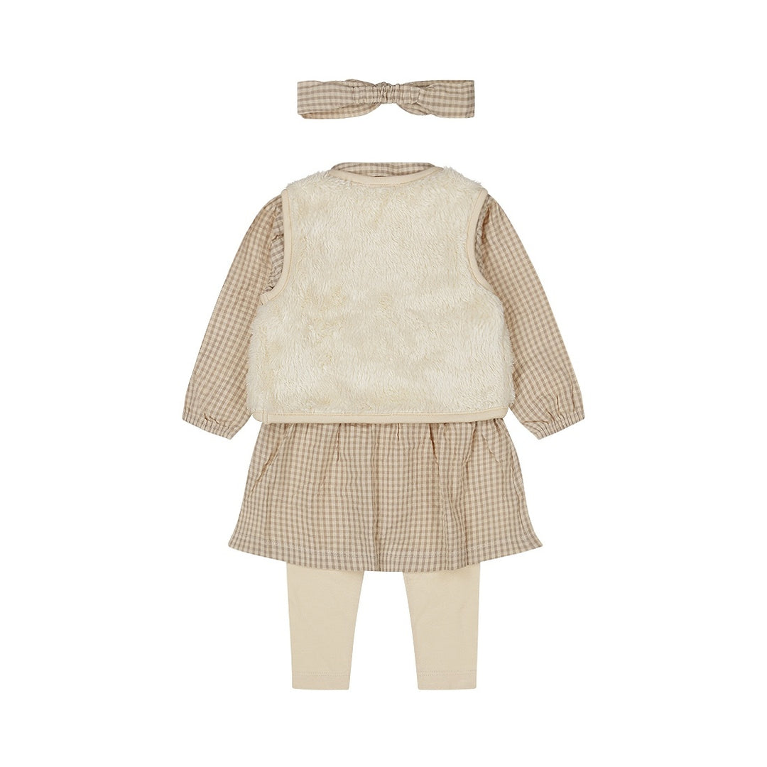 3 - Delig + haarband Taupe - 02 Girls pretty fall