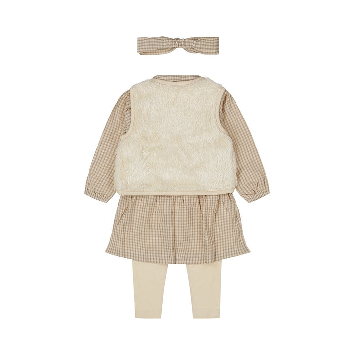 3 - Delig + haarband Taupe - 02 Girls pretty fall