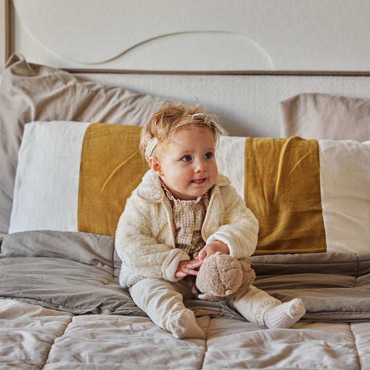 3 - Delig + haarband Taupe - 02 Girls pretty fall