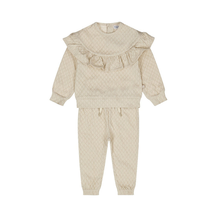 2 - Delig setje Beige grey - 02 Girls pretty fall