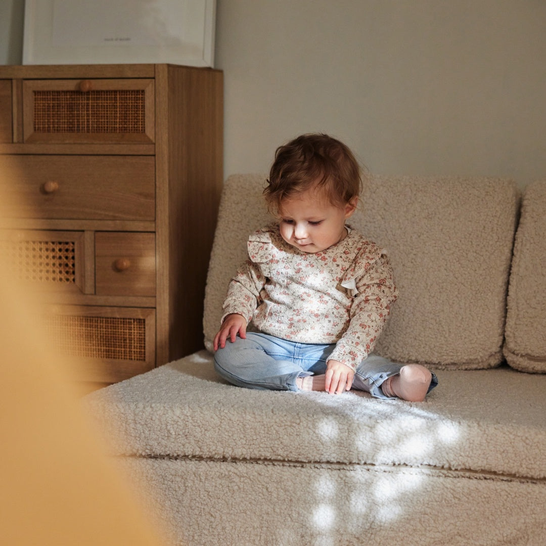 Trui Beige grey - 03 Girls berry