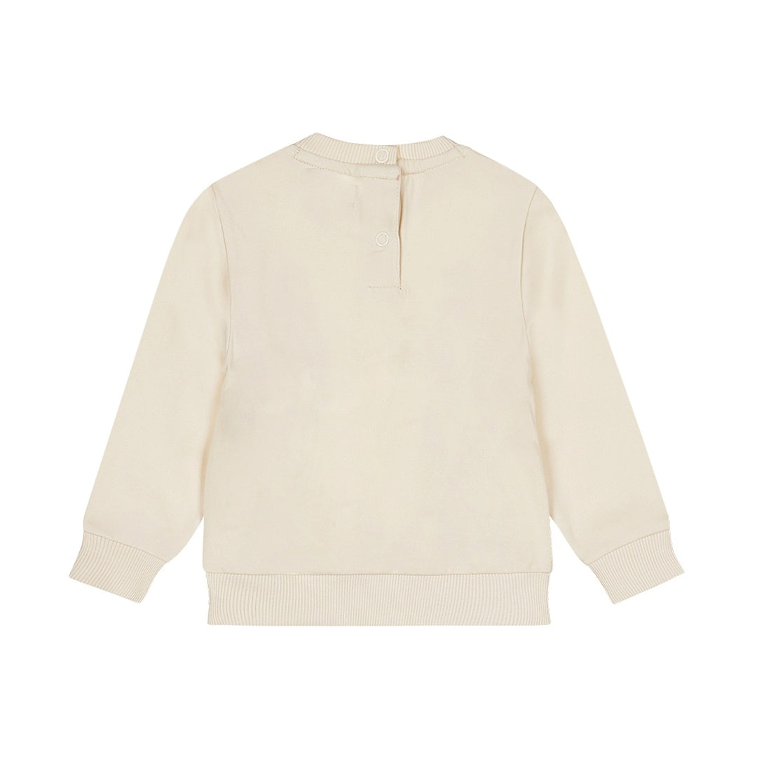 Trui Off white - 04 Girls little flower