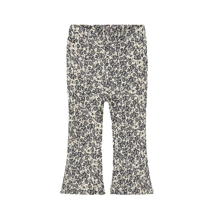 Ausgestellte Hose Off white - 04 Mädchen kleine Blume