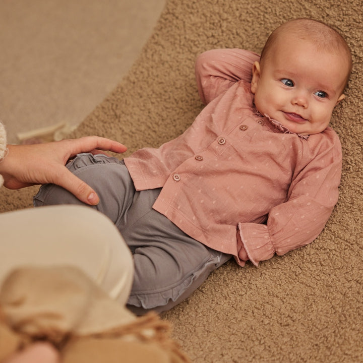 Blouse Light mauve - 04 Girls little flower