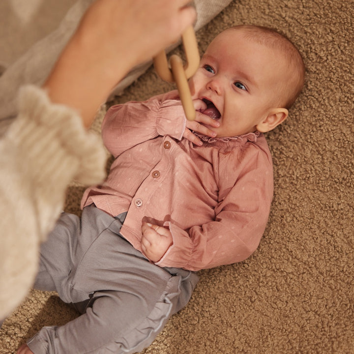 Blouse Light mauve - 04 Girls little flower