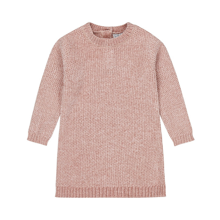 Jurk ls Light mauve - 04 Girls little flower