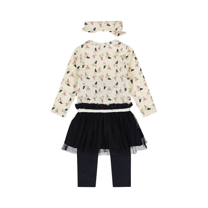 2 - Delig + haarband Off white - 05 Girls amour