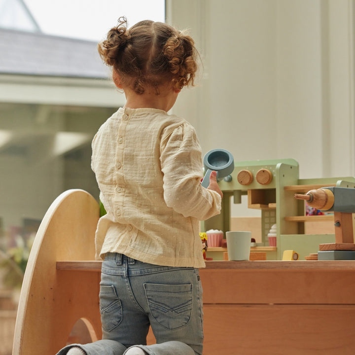 Spijkerbroek flared Blue jeans - 05 Girls jeans