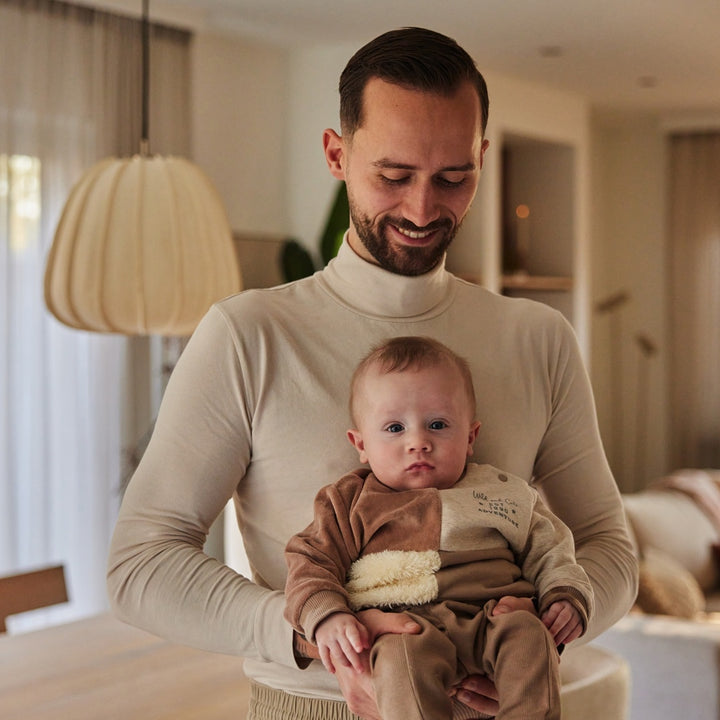 2 - Delig setje Faded brown - 01 Boys safari friends A