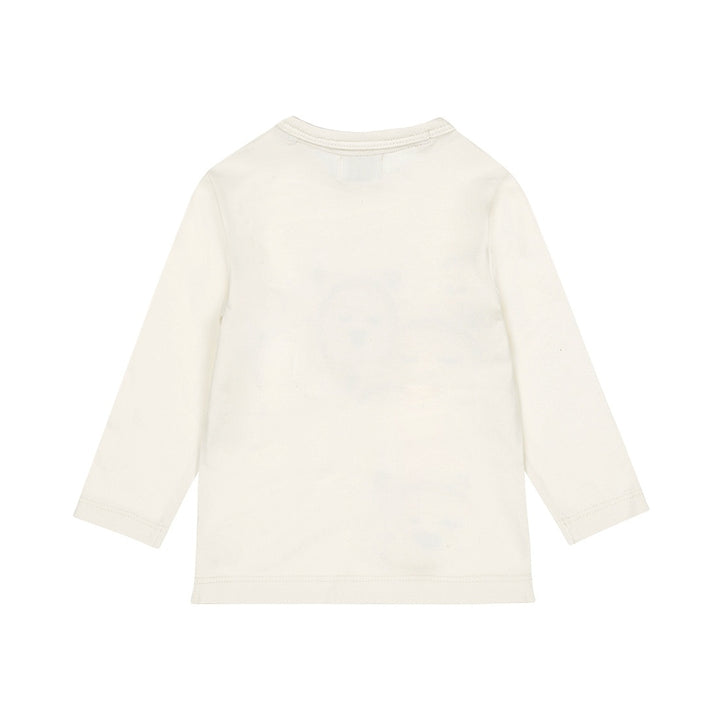 Longsleeve Off white - 01 Boys safari friends B