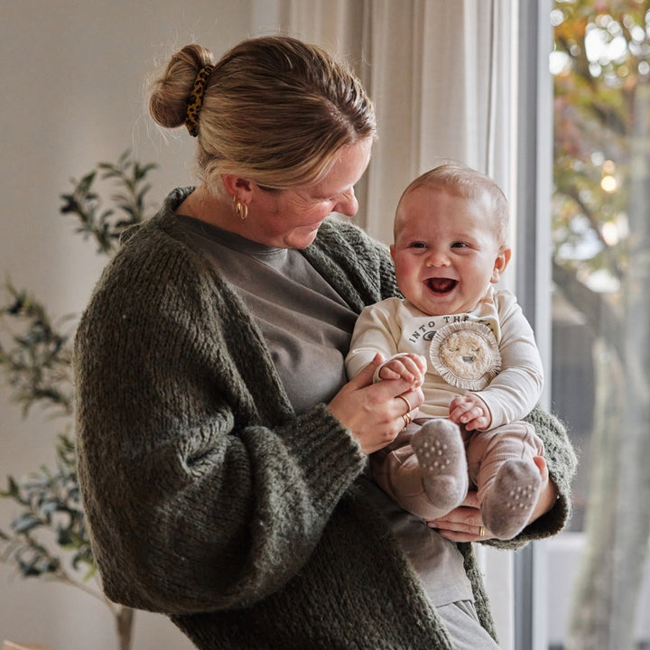 Broek Faded brown - 01 Boys safari friends A