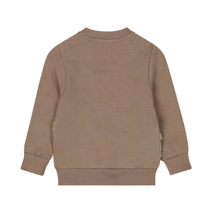 Trui Faded brown - 01 Boys safari friends A