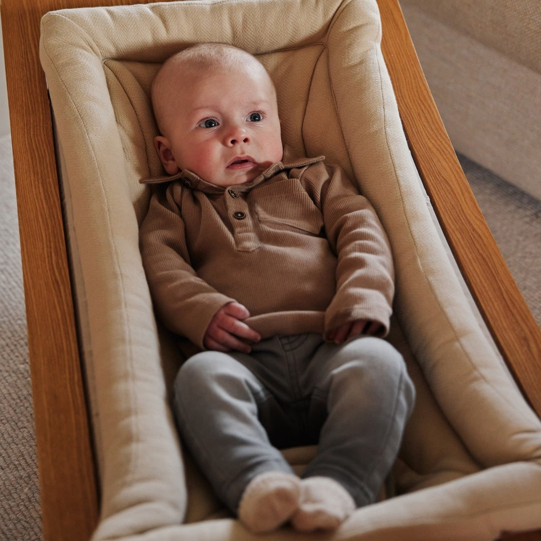 Polo - shirt ls Faded brown - 01 Boys safari friends A