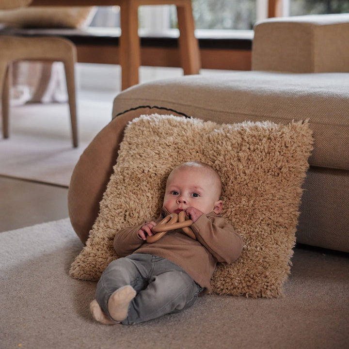 Polo - shirt ls Faded brown - 01 Boys safari friends A