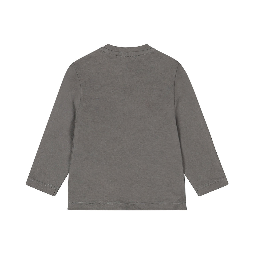 Longsleeve Grey - 01 Boys safari friends B