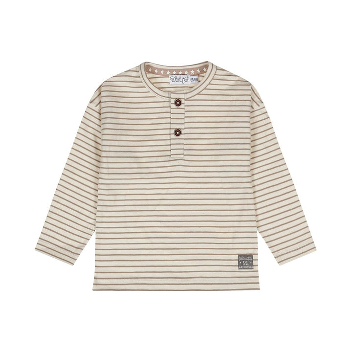 Longsleeve Off white - 01 Boys safari friends A