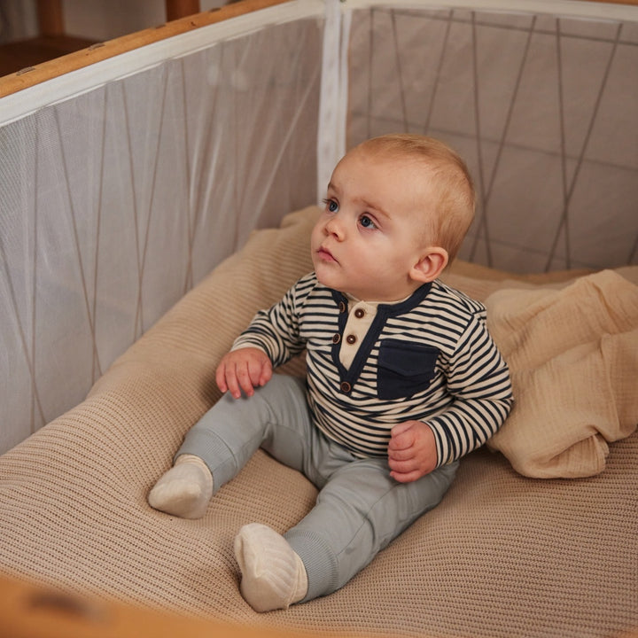 Longsleeve Navy - 02 Boys frosty friends