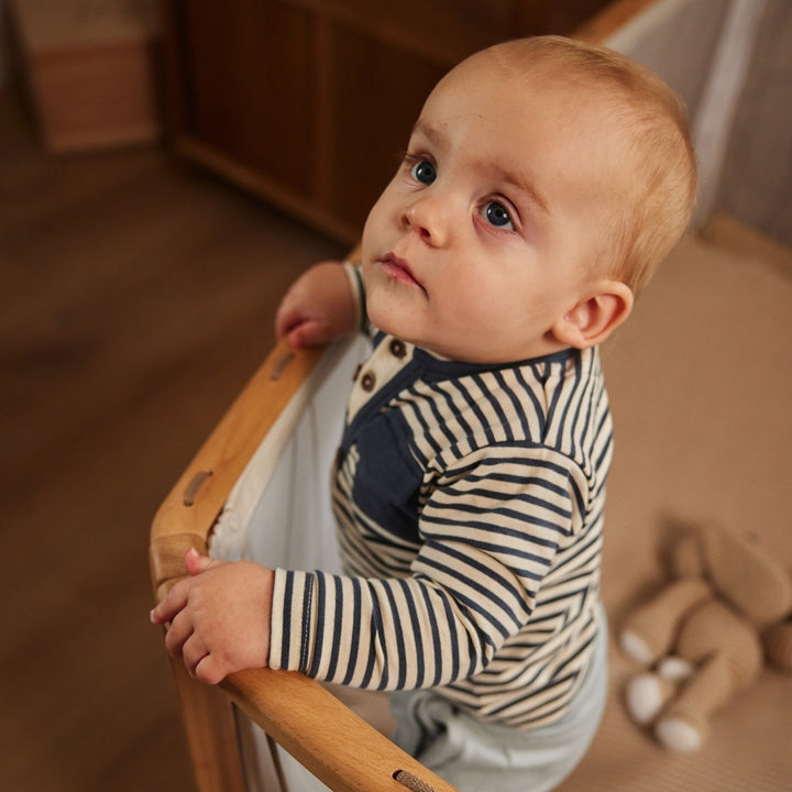 Longsleeve Navy - 02 Boys frosty friends