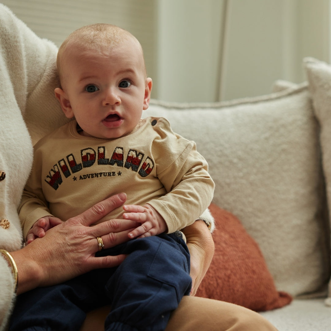 Longsleeve dropped shoulder Pebble - 03 Boys wildland