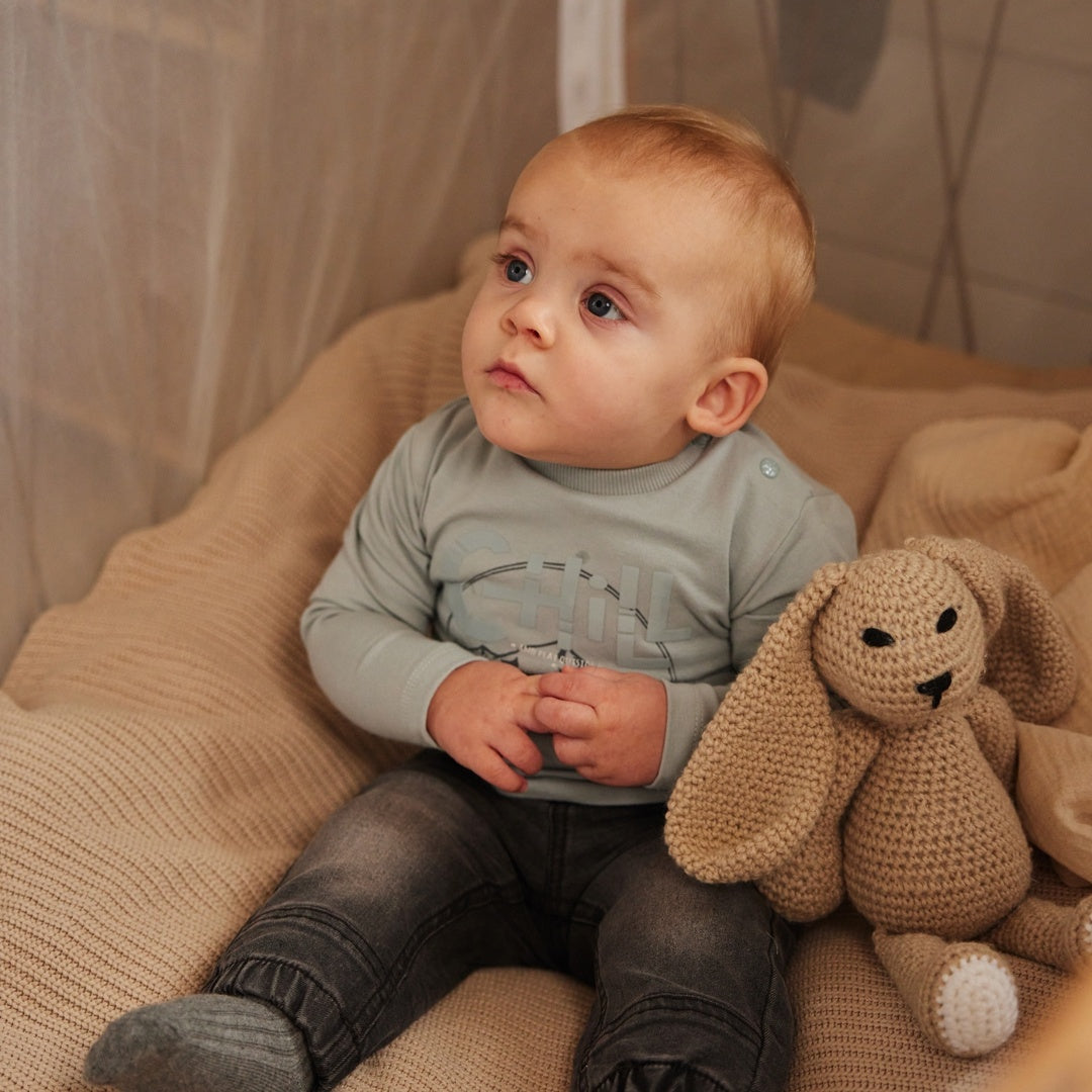 Spijkerbroek jogger Black jeans - 02 Boys frosty friends