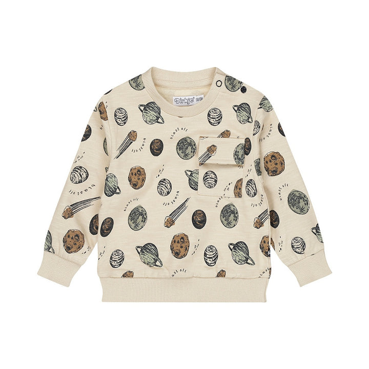 Trui loose fit Pebble - 04 Boys space