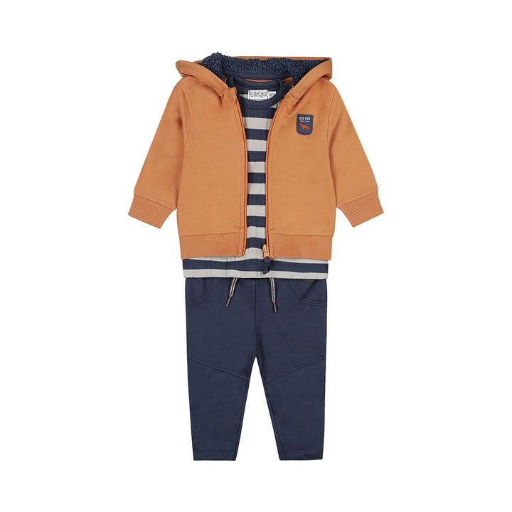 3 - Delig setje Faded cognac - 05 Boys woodland